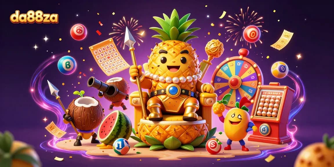 Engage in thrilling betting action at da88za with vibrant casino elements and a festive atmosphere that entices players.