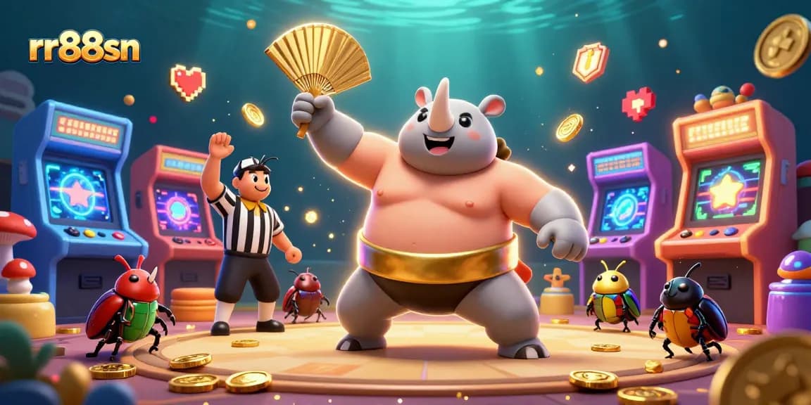 Experience thrilling gameplay at rr88sn, featuring vibrant characters amidst a dynamic casino scene.