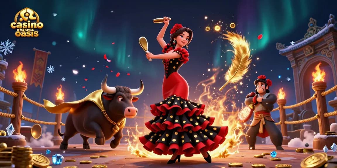 Experience thrilling action in a visually stunning scene at casino ohne oasis with vibrant colors and dynamic elements.