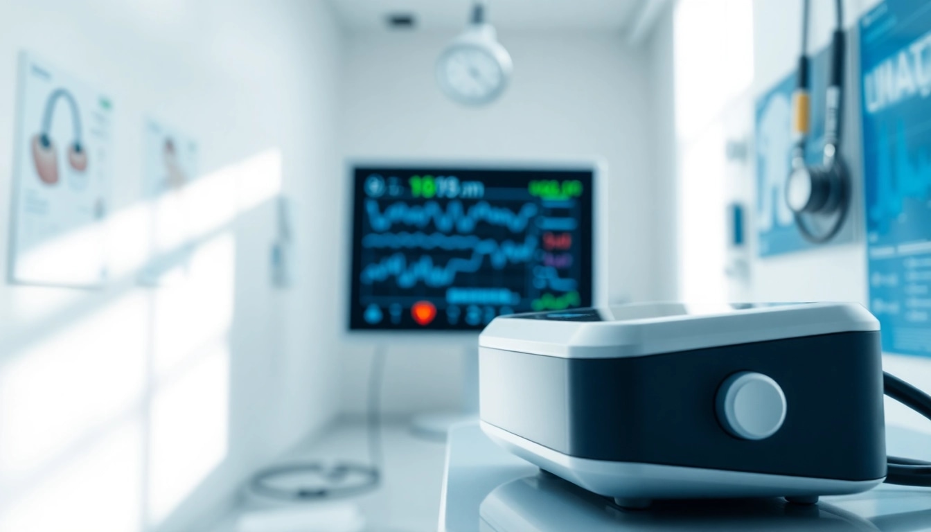 deus medical Gerät zur Gesundheitsüberwachung in einer klinischen Umgebung