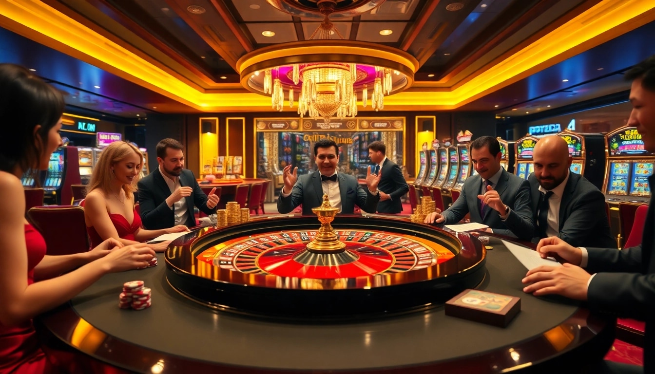 Experience the excitement at 88i with thrilling roulette and chip wins in a lavish casino.