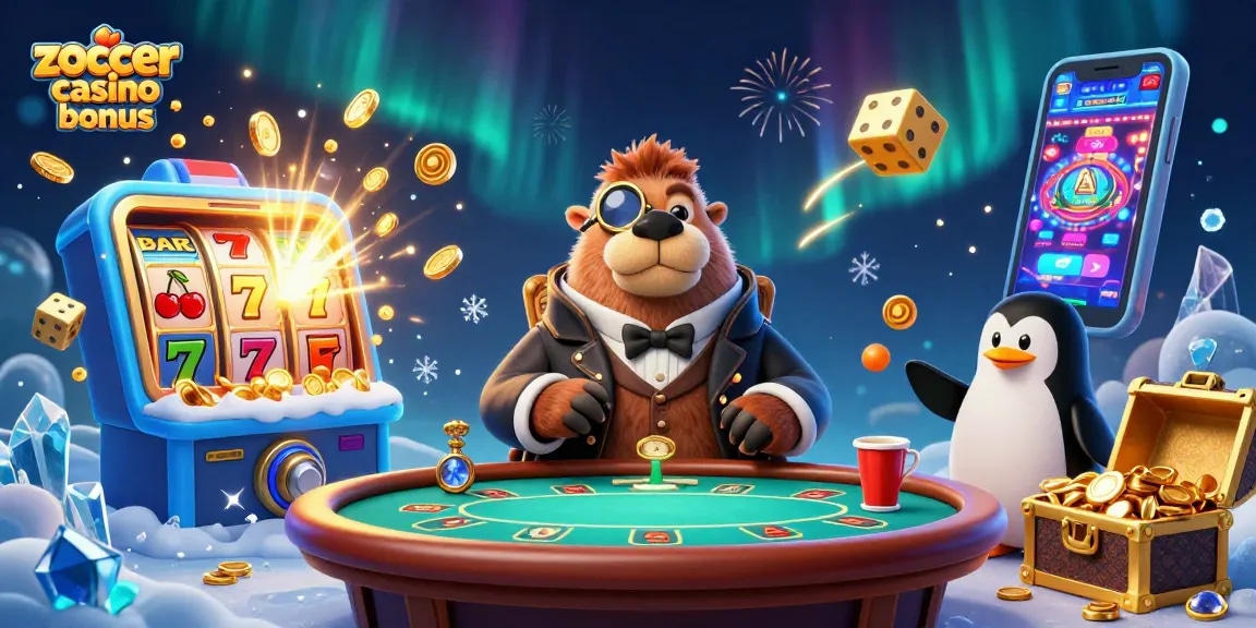 Zoccer Casino Bonus: erleben Sie spannende Aktionen und Gewinne an unseren Spielautomaten.