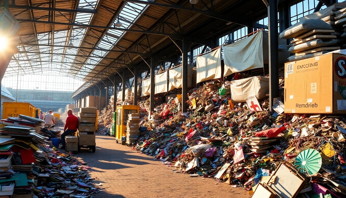 Transform your recycled materials at Schrottplatz Remscheid with competitive pricing and efficient service.