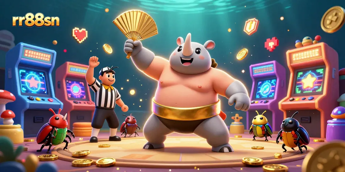 Experience thrilling gameplay at rr88sn, featuring vibrant characters amidst a dynamic casino scene.