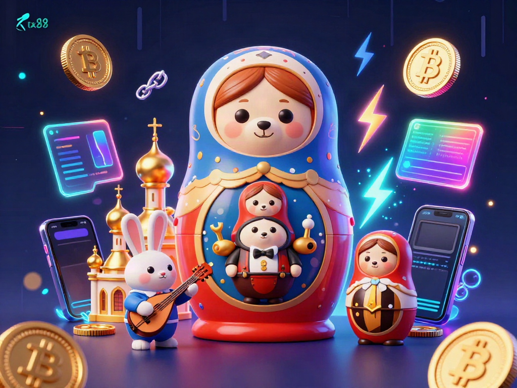 Experience the excitement of tx88 with a cartoon bear casino scene featuring cryptocurrency elements and vibrant imagery.