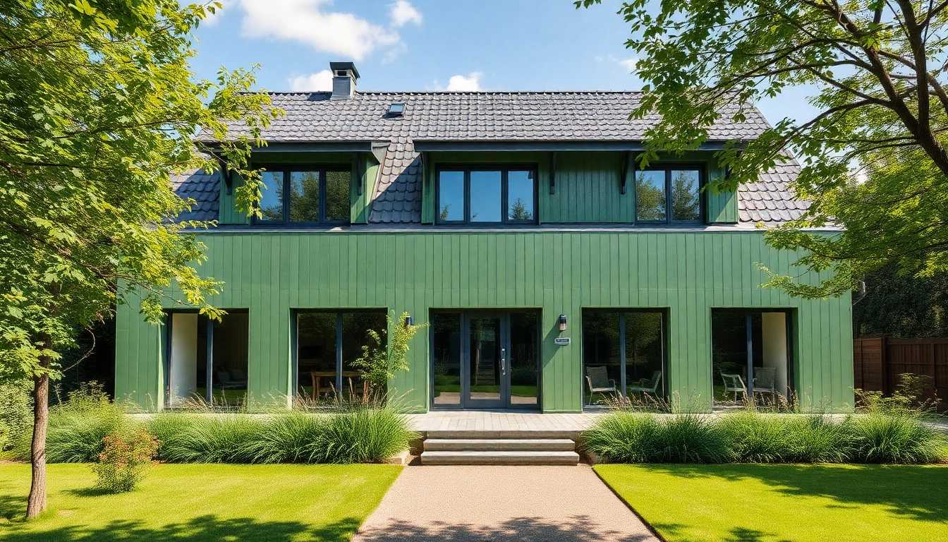 Entdecken Sie ein SIP house for sale, das moderne Architektur und nachhaltige Bauweise vereint.