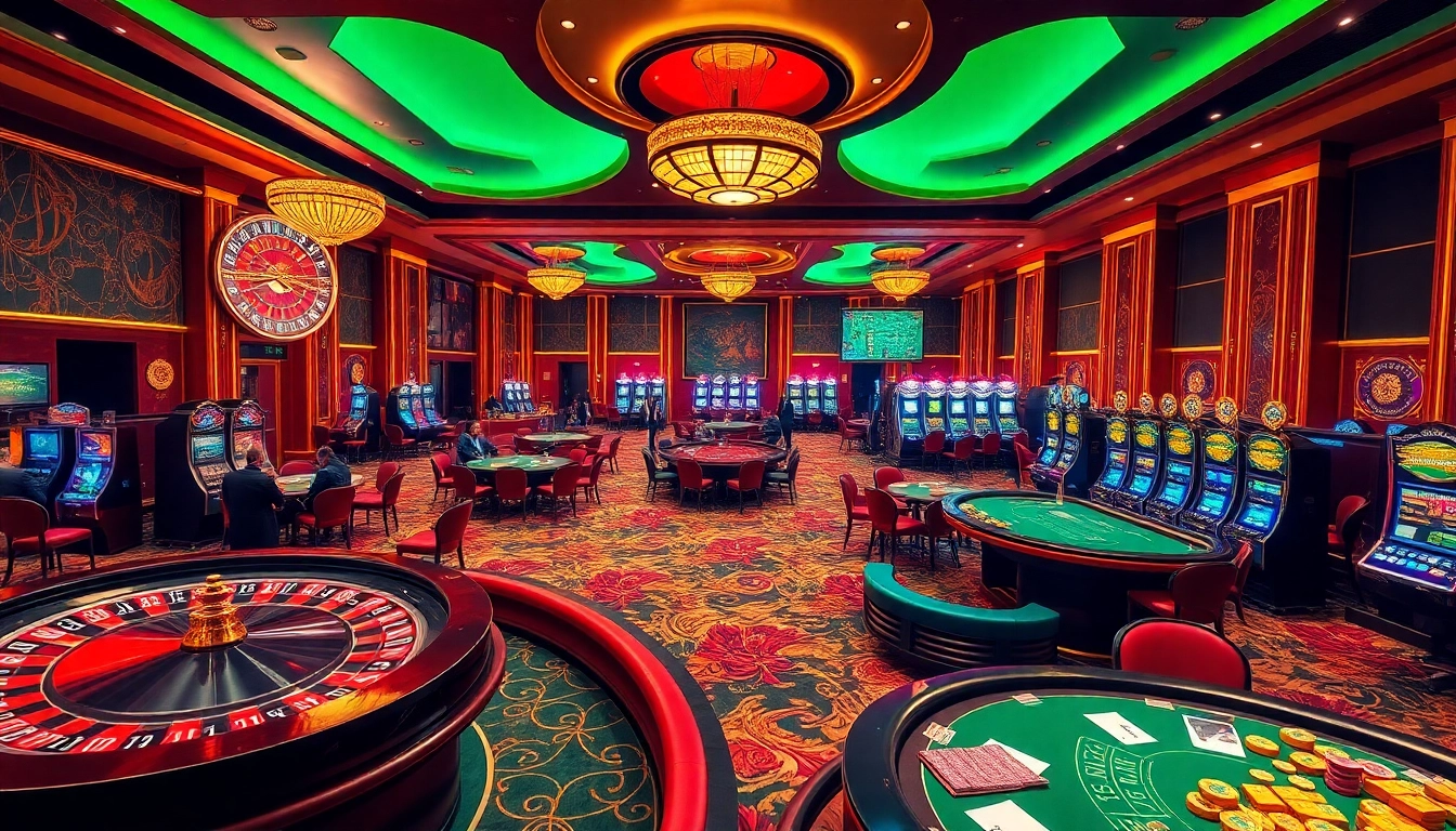 Experience the thrill of gambling at https://yo88.cash/ with players at luxury casino tables full of excitement.